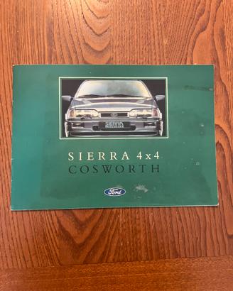 Brochure Ford Sierra Cosworth 4x4