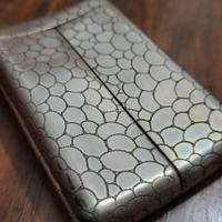 Portasigarette in metallo raro