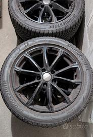 4 Ruote invernali (MAK 17" + Gomme Bridgestone)