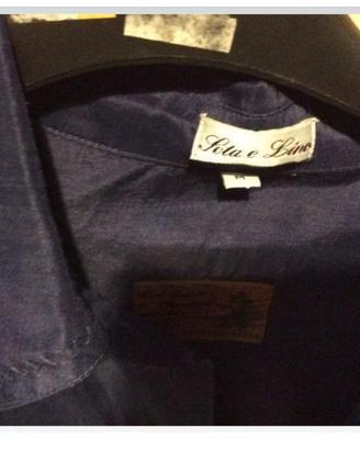 Camicia donna ,seta e lino,taglia M