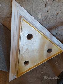  2 plafoniera per faretti led