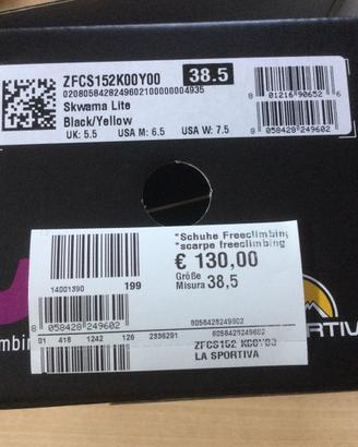 Scarpette d’arrampica La Sportiva Sqwama Lite