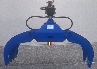 Pinza Legna IPL1100PRO 110cm+Rotatore 30qli