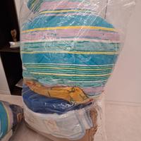 coppia di piumini per letto singolo