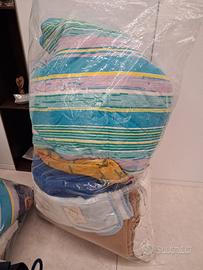 coppia di piumini per letto singolo