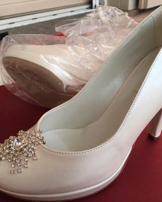 Scarpe da sposa BELLINI 37 nuove