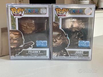 funko pop one piece franky #2108 e jinbe #2216 bro