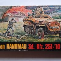 Kit Scala 1:72 ESCI - Hanomag Kfz 251/10 - RARO