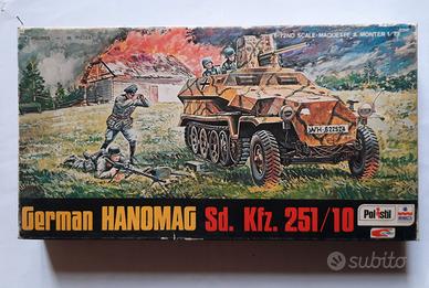 Kit Scala 1:72 ESCI - Hanomag Kfz 251/10 - RARO