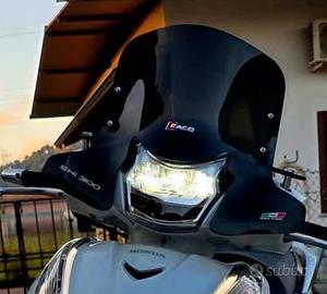 Paravento Sportivo FACO Fumè per Honda SH 300