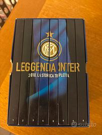 Cofanetto dvd triplete inter