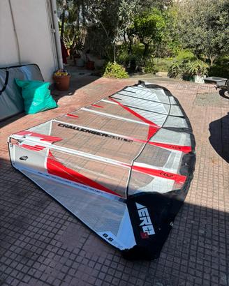 Vela Windsurf Chs 8.6 Aero 5  + Albero 80%