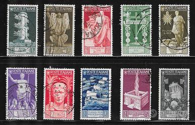 1937 Regno Augusto usata P. O. Cmpl.