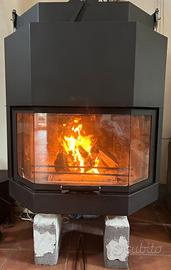 Termocamino a legna Girolami 27,5 kW - Come nuovo
