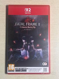 fatal frame 2 remake switch