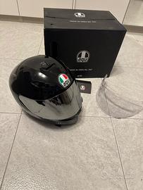 Casco AGV K3-SV Nero taglia S - doppia visiera