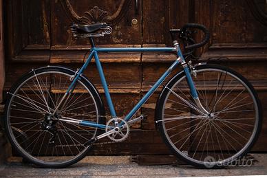 Bici Commuter Vintage Blu Navy