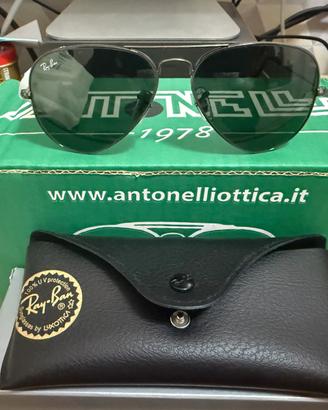 Ray-Ban 3025 aviator large metal w0879 misura 58