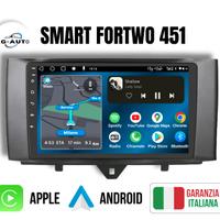 Smart fortwo 451 | Autoradio android 2 din + KIT