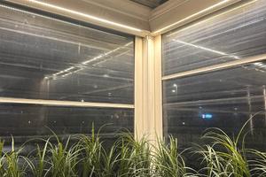Pergola m. 11 X 3 con copertura led scorrevole