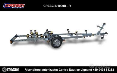 Carrello Rimorchio Cresci N1000-R nuovo pronto