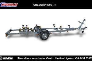 Carrello Rimorchio Cresci N1000-R nuovo pronto