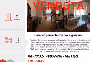 Casa indipendente con garage
