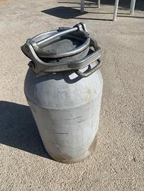 Bidone del latte Guinzi Rossi grande 50 LT