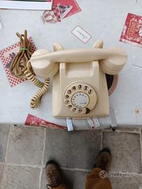telefono vintage a disco rotante