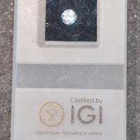 0.80 D VS1 3EX Diamante "LabGrown" Certificato IGI