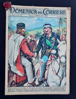 La Domenica del Corriere 30 ottobre 1960 Garibaldi