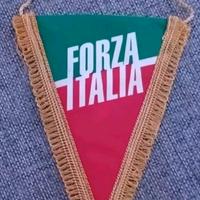 Gagliardetto Forza Italia Berlusconi anni 90