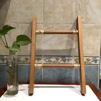 Scaletta porta asciugamani artigianale