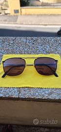 Occhiali da Sole Vintage Aviator Made in Italy