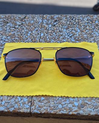 Occhiali da Sole Vintage Aviator Made in Italy