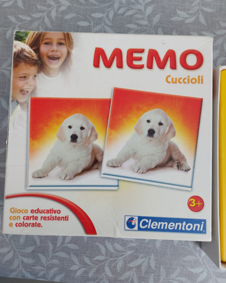 Gioco memory animali clementoni