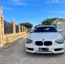 BMW bianca 116d del 2014 disponibile