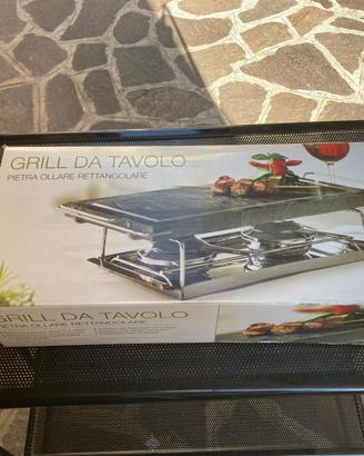 Pietra ollare grill da tavolo