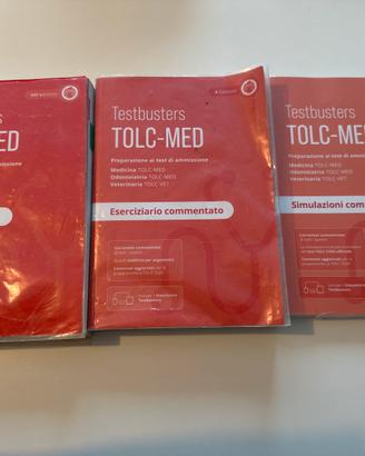 Kit completo Testbusters per il Tolc Med