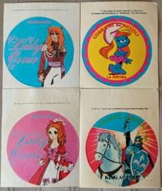 Adesivi vintage anni 80 "Corriere dei piccoli"