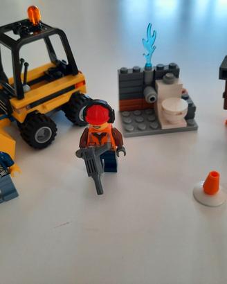 60072 Lego City starter set cantiere demolizione
