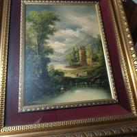 Dipinti ad olio su tela C.Natali 