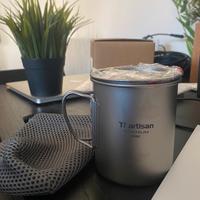 Tazza in TITANIO / 450ml nuovo / ultralight