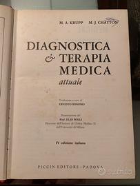Libro: Manuale "diagnostica e terapia medica