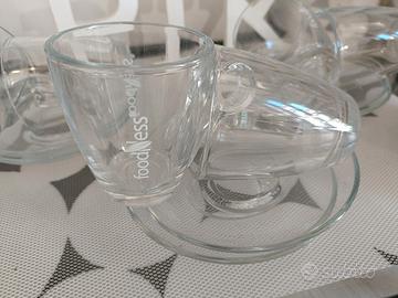 Set 6 tazzine in vetro
