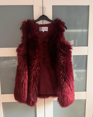 Gilet in pelliccia sintetica