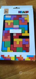 Tetris in legno gioco