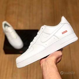 Nike Air Force 1 Low Supreme White (Uomo)