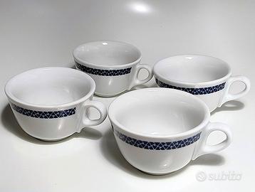 4 Tazze Richard Ginori anni '70 o '80