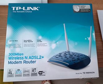 Modem router TP-Link 300Mbps ADSL2+